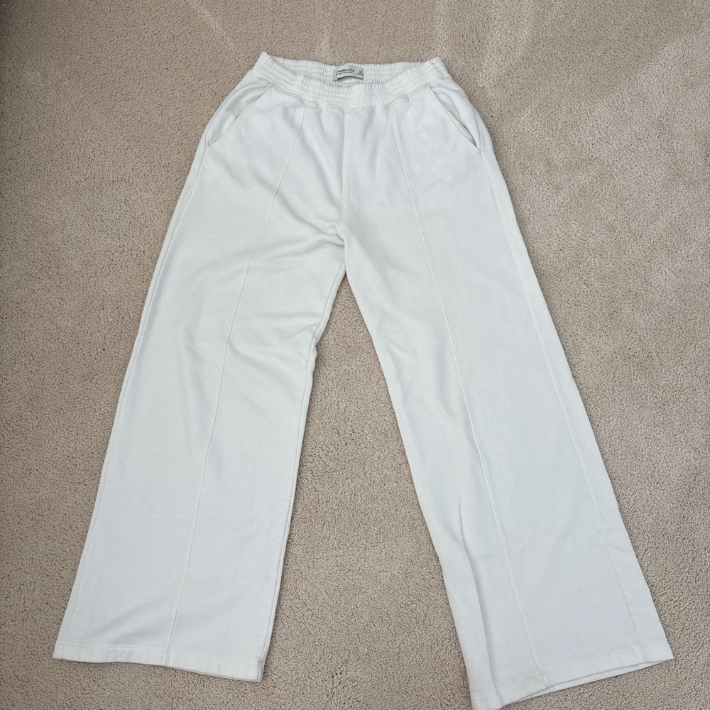 White sweatpants